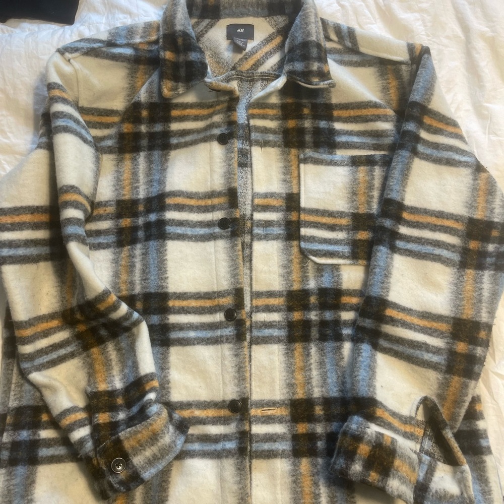 Mens Flannel overcoat (wool)